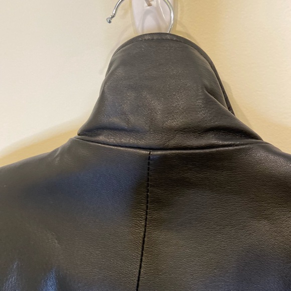 FAIRWEATHER REAL LEATHER JACKET - Picture 5 of 11